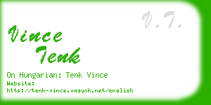 vince tenk business card